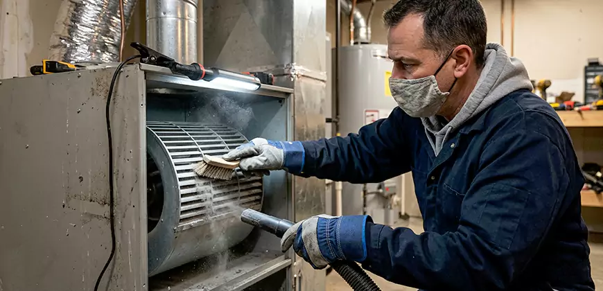 HVAC Blower Compartment Cleaning in Encinitas