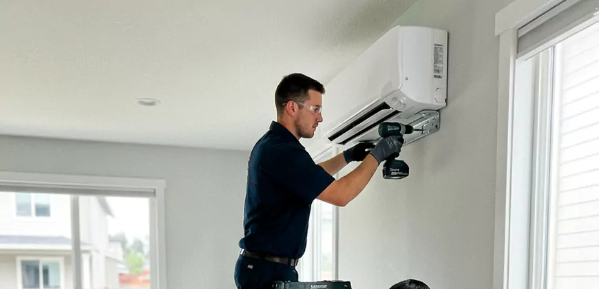 Split System Heating and Cooling Installation in Encinitas