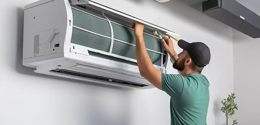 Bathroom and Small Space Ductless Installation in Encinitas